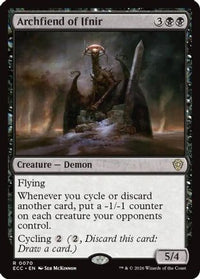 Archfiend of Ifnir -  (ECC-070) - Commander: Lorwyn Eclipsed