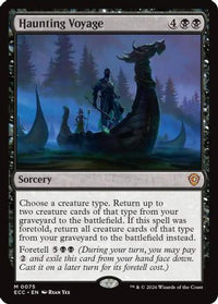 Haunting Voyage -  (ECC-075) - Commander: Lorwyn Eclipsed