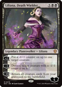 Liliana, Death Wielder -  (ECC-078) - Commander: Lorwyn Eclipsed