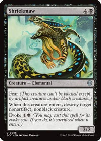 Shriekmaw -  (ECC-085) - Commander: Lorwyn Eclipsed