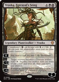 Vraska, Betrayal's Sting -  (ECC-088) - Commander: Lorwyn Eclipsed