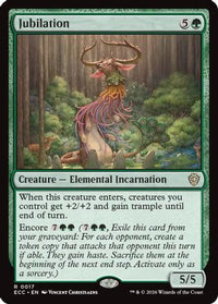 Jubilation -  (ECC-017) - Commander: Lorwyn Eclipsed