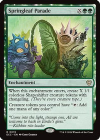 Springleaf Parade -  (ECC-019) - Commander: Lorwyn Eclipsed