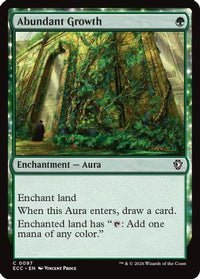 Abundant Growth -  (ECC-097) - Commander: Lorwyn Eclipsed