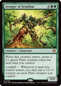 Avenger of Zendikar -  (ECC-098) - Commander: Lorwyn Eclipsed