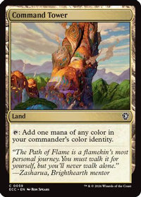 Command Tower (0059) -  (ECC-059) - Commander: Lorwyn Eclipsed