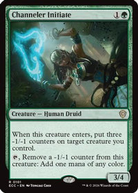 Channeler Initiate -  (ECC-101) - Commander: Lorwyn Eclipsed