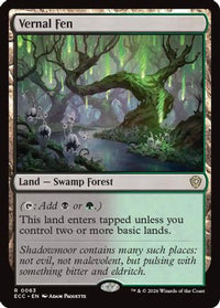 Vernal Fen -  (ECC-063) - Commander: Lorwyn Eclipsed