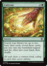 Cultivate -  (ECC-103) - Commander: Lorwyn Eclipsed