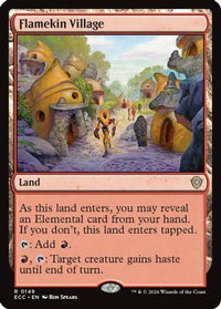 Flamekin Village -  (ECC-149) - Commander: Lorwyn Eclipsed
