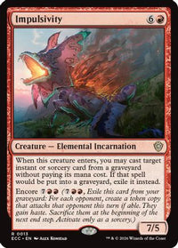 Impulsivity -  (ECC-013) - Commander: Lorwyn Eclipsed