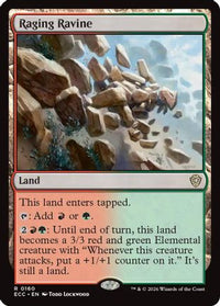 Raging Ravine -  (ECC-160) - Commander: Lorwyn Eclipsed