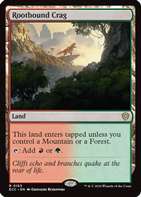 Rootbound Crag -  (ECC-163) - Commander: Lorwyn Eclipsed