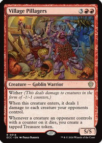 Village Pillagers -  (ECC-014) - Commander: Lorwyn Eclipsed