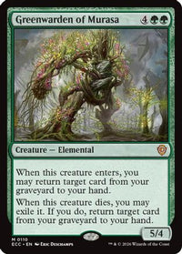 Greenwarden of Murasa -  (ECC-110) - Commander: Lorwyn Eclipsed