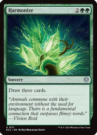 Harmonize -  (ECC-111) - Commander: Lorwyn Eclipsed