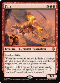 Fury -  (ECC-050) - Commander: Lorwyn Eclipsed