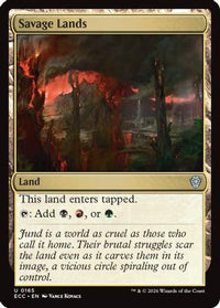 Savage Lands -  (ECC-165) - Commander: Lorwyn Eclipsed