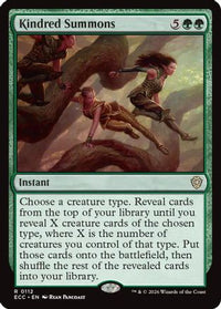 Kindred Summons -  (ECC-112) - Commander: Lorwyn Eclipsed