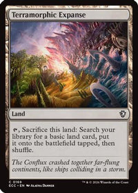 Terramorphic Expanse -  (ECC-169) - Commander: Lorwyn Eclipsed