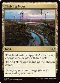 Thriving Moor -  (ECC-174) - Commander: Lorwyn Eclipsed