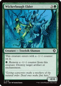 Wickerbough Elder -  (ECC-118) - Commander: Lorwyn Eclipsed