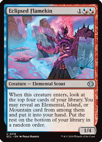 Eclipsed Flamekin -  (ECL-219) - Lorwyn Eclipsed
