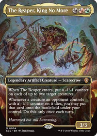 The Reaper, King No More (Borderless) -  Foil (ECC-004) - Commander: Lorwyn Eclipsed