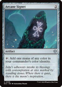 Arcane Signet (0056) -  (ECC-056) - Commander: Lorwyn Eclipsed