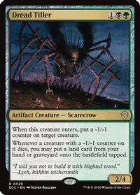 Dread Tiller -  (ECC-020) - Commander: Lorwyn Eclipsed