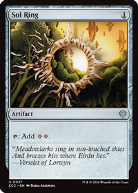 Sol Ring (0057) -  (ECC-057) - Commander: Lorwyn Eclipsed
