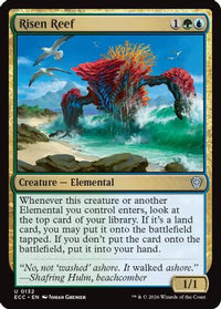 Risen Reef -  (ECC-132) - Commander: Lorwyn Eclipsed