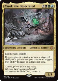 Yarok, the Desecrated -  (ECC-136) - Commander: Lorwyn Eclipsed