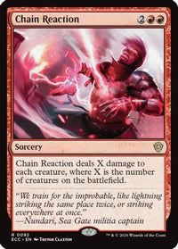 Chain Reaction -  (ECC-092) - Commander: Lorwyn Eclipsed