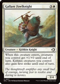 Gallant Fowlknight -  (ECL-017) - Lorwyn Eclipsed