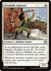 Kinsbaile Aspirant -  Foil (ECL-021) - Lorwyn Eclipsed