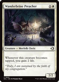 Wanderbrine Preacher -  Foil (ECL-041) - Lorwyn Eclipsed