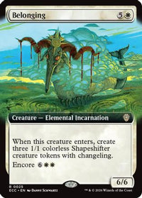Belonging (Extended Art) -  (ECC-025) - Commander: Lorwyn Eclipsed