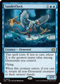 Sunderflock -  (ECL-074) - Lorwyn Eclipsed