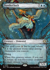 Sunderflock (Showcase) -  Foil (ECL-309) - Lorwyn Eclipsed