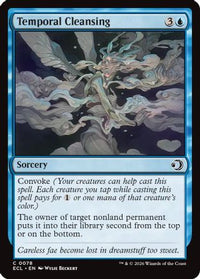 Temporal Cleansing -  Foil (ECL-078) - Lorwyn Eclipsed