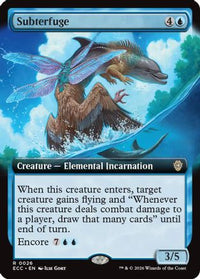 Subterfuge (Extended Art) -  (ECC-026) - Commander: Lorwyn Eclipsed