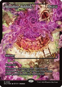 Bloodline Bidding (Showcase) -  Foil (ECL-385) - Lorwyn Eclipsed