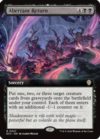 Aberrant Return (Extended Art) -  (ECC-027) - Commander: Lorwyn Eclipsed
