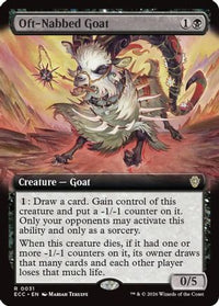 Oft-Nabbed Goat (Extended Art) -  (ECC-031) - Commander: Lorwyn Eclipsed