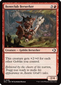 Boneclub Berserker -  (ECL-126) - Lorwyn Eclipsed