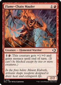 Flame-Chain Mauler -  (ECL-138) - Lorwyn Eclipsed