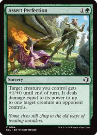 Assert Perfection -  Foil (ECL-164) - Lorwyn Eclipsed