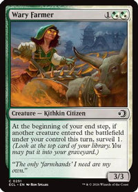 Wary Farmer -  Foil (ECL-251) - Lorwyn Eclipsed