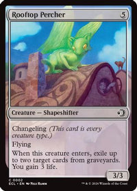 Rooftop Percher -  Foil (ECL-002) - Lorwyn Eclipsed